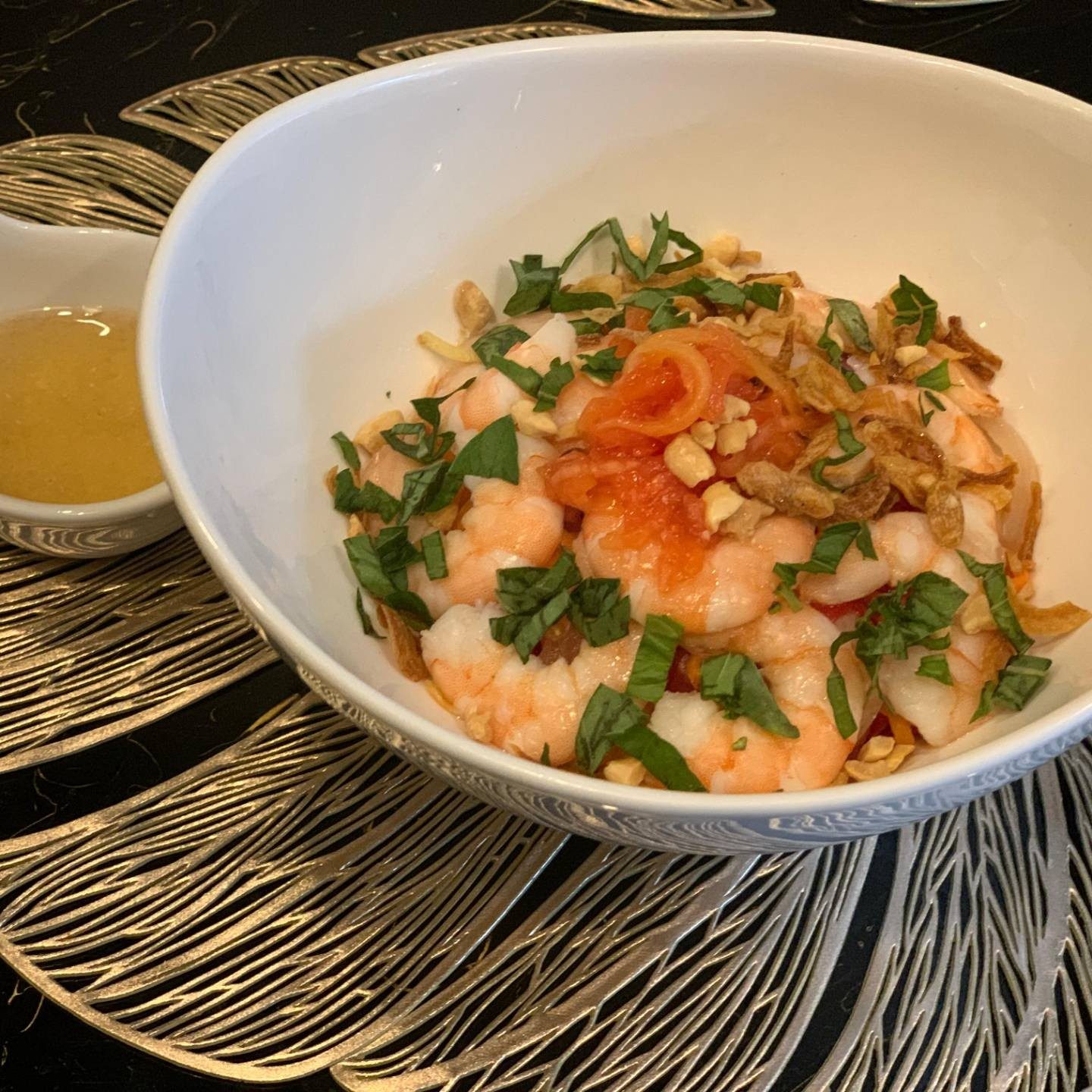 Shrimp Papaya Salad.