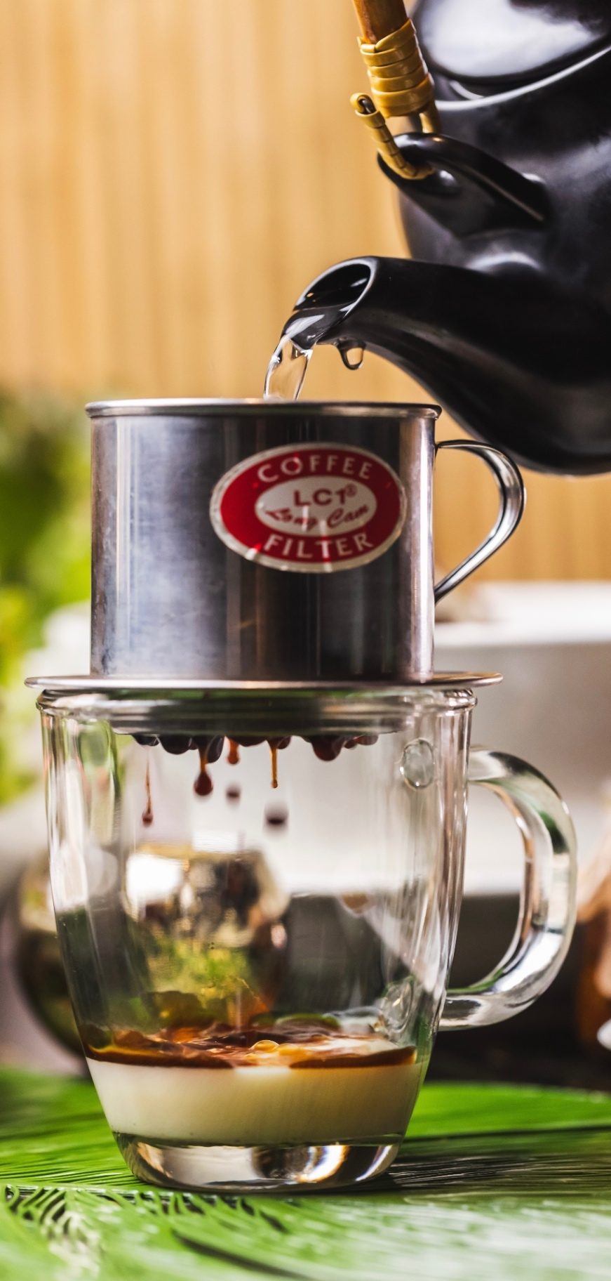 Vietnamese Iced Coffee.