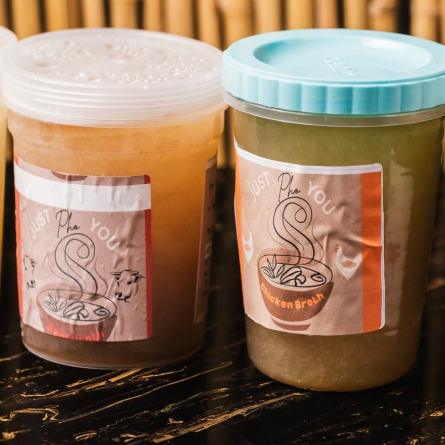 Frozen Signature Beef Broth.