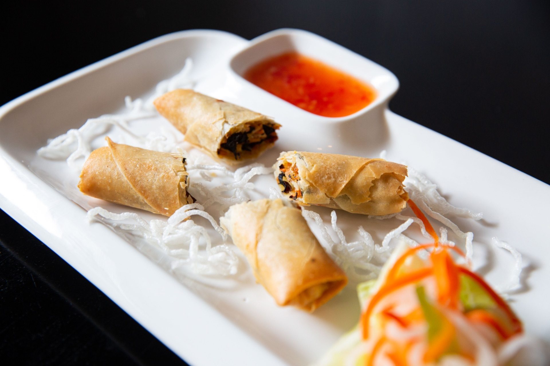 Homemade Crispy Pork Spring Roll (2pcs).